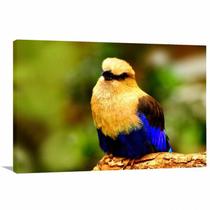 Quadro decorativo Paisagem - Pássaro - Natureza - Tela em Tecido