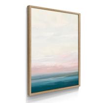 Quadro Decorativo Paisagem Praia Marítmo 55x40 Com Moldura Quadro Decorativo Paisagem Praia Marítmo 55x40 Com Moldura
