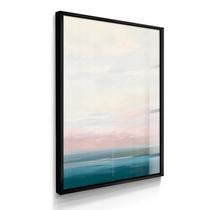 Quadro Decorativo Paisagem Praia Marítmo 55x40 Com Vidros Quadro Decorativo Paisagem Praia Marítmo 55x40 Com Vidros
