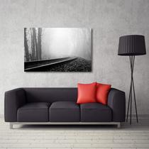 Quadro decorativo Paisagem Preto e Branco Tela em Tecido Quadro decorativo Paisagem Preto e Branco Tela em Tecido