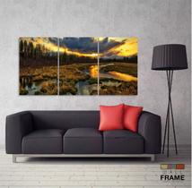 Quadro Decorativo Paisagens - Terra - Natureza - Tela Em Tecido