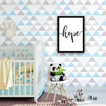 Quadro Decorativo Palavra Hope 45X34Cm Quadro Decorativo Palavra Hope 45X34Cm