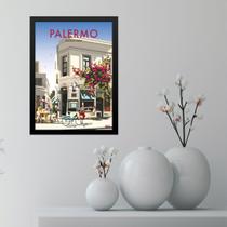 Quadro Decorativo Palermo - Buenos Aires 24x18cm Quadro Decorativo Palermo - Buenos Aires 24x18cm