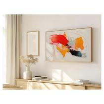 Quadro Decorativo Panorâmico Impulso Cromático Rollflex