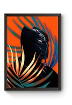 Quadro Decorativo Pantera Negra