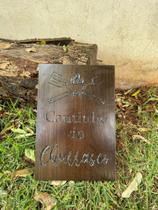Quadro Decorativo para churrascos - MDF 20x30cm