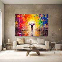 Quadro Decorativo para Quarto Sala Abstrato Colorido Chuva Arte Pintura Grande Escritório Hall Cozinha Corredor Quadro Decorativo para Quarto Sala Abstrato Colorido Chuva Arte Pintura Grande Escritório Hall Cozinha Corredor