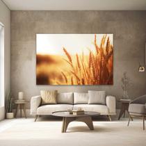 Quadro Decorativo para Quarto Sala Trigo Paisagem Grande Escritório Hall Cozinha Corredor