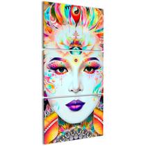 Quadro Decorativo para Sala Gueixa Oriental Arte Japonesa