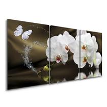 Quadro Decorativo para Sala Orquídea Branca Parede Quarto - IQ Quadros