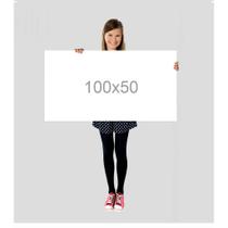 Quadro Decorativo para Sala Quarto Hall Floral Branca e Dourada Floral Horizontal Grande Decoração Parede Tela Tamanho:1