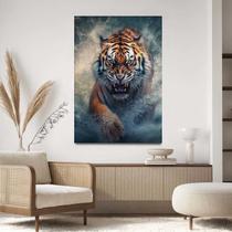 Quadro Decorativo Para Sala Quarto Hall Tela vertical Grande Abstrato Cores Primárias Quadro Decorativo Para Sala Quarto Hall Tela vertical Grande Abstrato Cores Primárias
