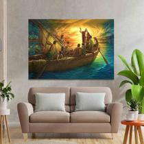 Quadro Decorativo para Sala Quarto Jesus Pescador 130x90