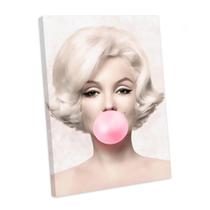 Quadro Decorativo para Sala QuartoMarilyn Monroe Chiclete 130x90