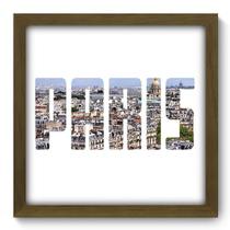 Quadro Decorativo - Paris - 33cm x 33cm - 172qdmm