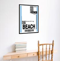 Quadro Decorativo Passagem Para Praia - 70x50cm Quadro Decorativo Passagem Para Praia - 70x50cm