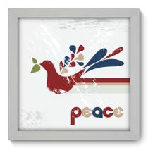 Quadro Decorativo - Peace - 22cm x 22cm - 007qddb