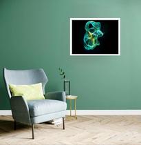 Quadro Decorativo Peixe Verde - 50x70cm Quadro Decorativo Peixe Verde - 50x70cm