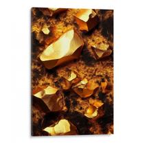 Quadro decorativo Pepitas de Ouro - Art Canvas