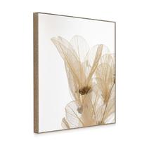 Quadro Decorativo Pétalas de Algodão Toque Elegante e Natural para sua Decoração