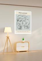 Quadro Decorativo Picasso Mulher Cachos - 70x50cm Quadro Decorativo Picasso Mulher Cachos - 70x50cm