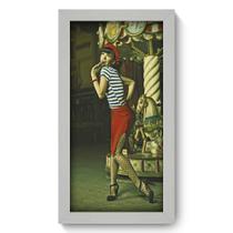 Quadro Decorativo - Pin-up Girl - 19cm x 34cm - 001qdvb