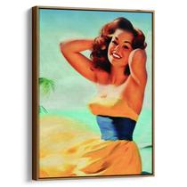 Quadro decorativo Pin Up Girl - Art Canvas