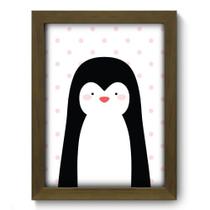 Quadro Decorativo - Pinguim - 19cm x 25cm - 097qdim