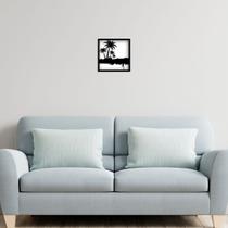 Quadro Decorativo Pinheiros MDF Tropical Alto Relevo Quadro Decorativo Pinheiros MDF Tropical Alto Relevo