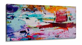 Quadro Decorativo Pintura a Óleo em Tecido Canvas 130x60 cm Quadro Decorativo Pintura a Óleo em Tecido Canvas 130x60 cm