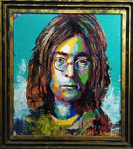 Quadro decorativo , pintura acrílica sobre tela John lennon Quadro decorativo , pintura acrílica sobre tela John lennon