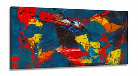 Quadro Decorativo Pintura Moderna Rustica em Tecido Canvas 130x60 cm Quadro Decorativo Pintura Moderna Rustica em Tecido Canvas 130x60 cm