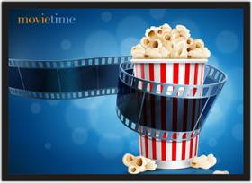 Quadro Decorativo Pipoca Séries Filmes Cinema Decorações Com Moldura Quadro Decorativo Pipoca Séries Filmes Cinema Decorações Com Moldura