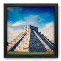 Quadro Decorativo - Pirâmide - 33cm x 33cm - 031qnmbp Quadro Decorativo - Pirâmide - 33cm x 33cm - 031qnmbp