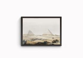 Quadro Decorativo Pirâmides De Gizé Quadro Decorativo Pirâmides De Gizé
