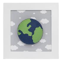 Quadro Decorativo Planeta Quarto Bebê Infantil Menina Menino