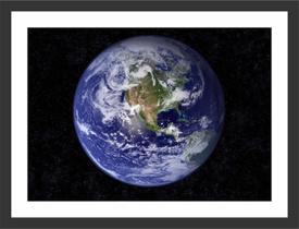 Quadro Decorativo Planeta Terra Salas Decorações Com Moldura Quadro Decorativo Planeta Terra Salas Decorações Com Moldura