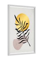 Quadro decorativo - plantas flores minimalista