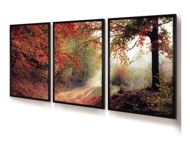 Quadro Decorativo Plaquinhas Sala Jogo 3 Peças Paraíso 20x30 - PLAQUINHASHOW