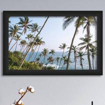 Quadro Decorativo Plasbil Médio Mirissa Sri Lanka QDM042 Quadro Decorativo Plasbil Médio Mirissa Sri Lanka QDM042