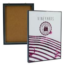 Quadro Decorativo Plastico 40x30 Vinho Vineyards Quadro Decorativo Plastico 40x30 Vinho Vineyards
