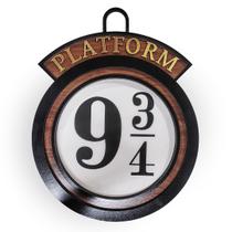 Quadro Decorativo Plataforma 9 ¾ Harry Potter Mdf 27x30cm - ShopC