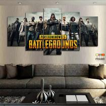 Quadro Decorativo PlayerUnknown's Battleground x 130x63 em tecido Quadro Decorativo PlayerUnknown's Battleground x 130x63 em tecido