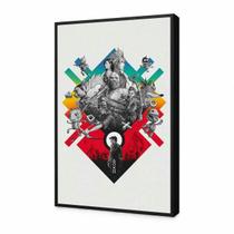 Quadro Decorativo Playstation Jogo Game Geek Sala A5