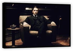 Quadro Decorativo Poderoso Chefão Filmes Tela Canvas Premium Salas