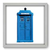 Quadro Decorativo - Police Booth - 33cm x 33cm - 160qddb
