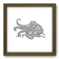 Quadro Decorativo - Polvo - 33cm x 33cm - 217qdsm