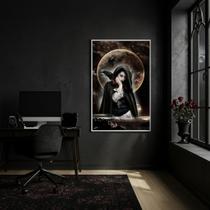Quadro Decorativo Pombagira Dama da Noite - 70x50cm