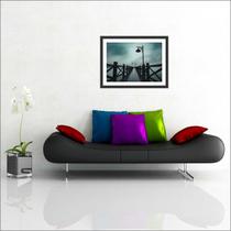 Quadro Decorativo Ponte Paisagens Natureza Salas Decorações Com Moldura Quadro Decorativo Ponte Paisagens Natureza Salas Decorações Com Moldura