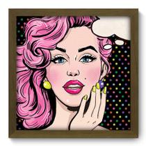 Quadro Decorativo - Pop Art - 33cm x 33cm - 078qdvm Quadro Decorativo - Pop Art - 33cm x 33cm - 078qdvm